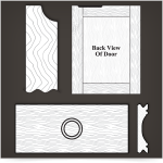 Finger and Hand Pulls for Cabinet Doors