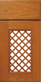 Lattice Style 10 - CPL200 OW Door Front