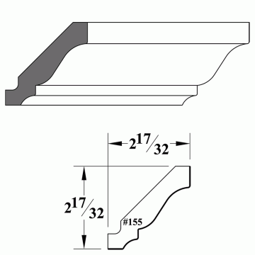 155 Crown Molding