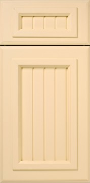 Painted Applied Molding Cabinet Doors with Beaded Center Panel (S103 McLean)