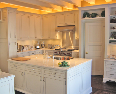 Progressive Woodworking - Inset Kitchen Cabinetry in White
