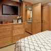 Hatteras Yachts - Cherry Wainscot Stateroom