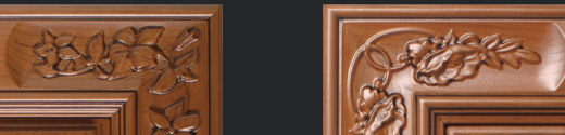 Wide Frame Cabinet Doors