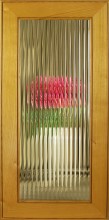English Reeded Cabinet Glass - DG-60