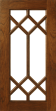 Hickory Cabinet Door Frame with Mullions (Muntins)