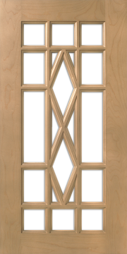 Prairie Arts and Craft Style Cabinet Door Frames Mullions