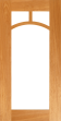 Shaker Cabinet door with Arched Mullions (Muntins)