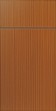 S716 - Mahogany - Straight Grain Architectural Grade - Reconstituted Veneer Cabinet Doors