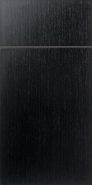 S727 - Ebony Straight Grain Architectural Grade - Reconstituted Veneer Cabinet Doors