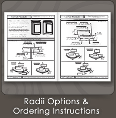 View Radii Options and Ordering Instructions for Curved - Radius Products View Radii Options and Ordering Instructions for Curved - Radius Products
