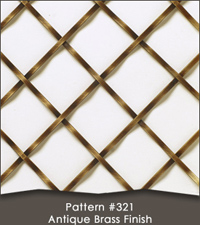 Pattern #321 Antique Brass Pattern #321 Antique Brass