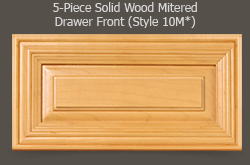 5-Piece Mitered Drawer Front