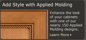 Learn more about Cabinet Doors with Applied Molding
