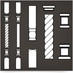 Create a Wood Column