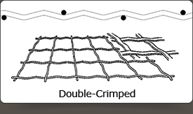 Double Crimple Wire Mesh Grille Double Crimple Wire Mesh Grille
