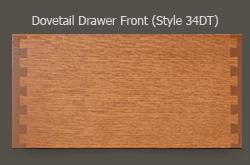Dovetail Drawer Front (Style 34DT)