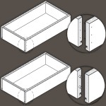 Doweled and Nailed Plywood Drawer Boxes