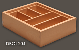 Drawer Box Organizer DBOI 204 - Beech