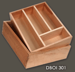 Drawer Box Organizer DBOI 301 - Mixed Hard-Soft Maple