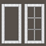 Frame & Mullion Cabinet Doors