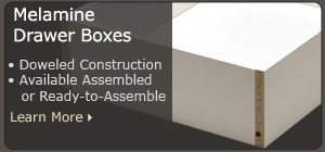 Learn more about Melamine Drawer Boxes