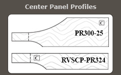 Mitered Center Panel Profiles