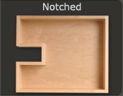Notched Drawwer Boxes