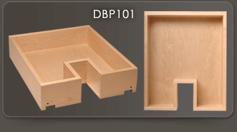 Notched Pattern DBP101 Drawer Box
