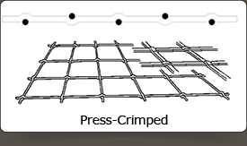 Pres -Crimped Wire Mesh Grille (Lattice) Pres -Crimped Wire Mesh Grille (Lattice)