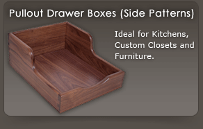 Pullout Drawer Boxes (Side Patterns)