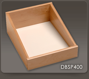 Pullout Side Pattern DBSP400 - Beech Drawer Box