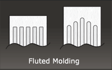 Fluted Molding