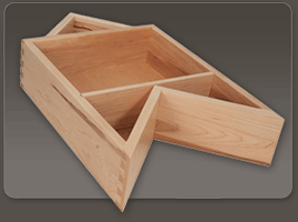 Inside Corner Lazy Susan Drawer Boxes