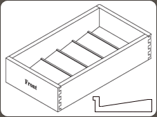 Tiered Spice Tray for Drawer Boxes