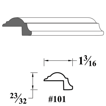 Applied Molding for Cabinet Doors, Wainscot and other products