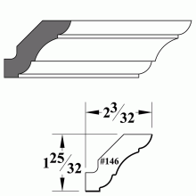 146 Crown Molding