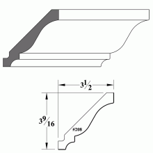 208 Crown Molding