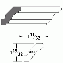 844 Crown Molding