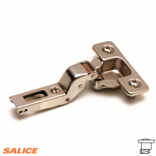 110° Inset "P" Long Arm Hinge-Rapido Cam Dowel Application