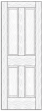 Style 8500- Custom Solid Wood Interior Doors
