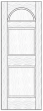 Style 8507- Custom Solid Wood Interior Doors