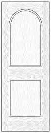 Style 8509- Custom Solid Wood Interior Doors