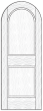 Style 8510- Custom Solid Wood Interior Doors