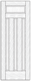 Style 8515- Custom Solid Wood Interior Doors