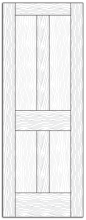 Style 8600- Custom Solid Wood Interior Doors
