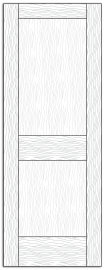 Style 8603- Custom Solid Wood Interior Doors