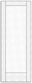 Style 8605- Custom Solid Wood Interior Doors