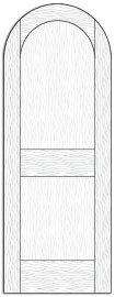 Style 8610- Custom Solid Wood Interior Doors