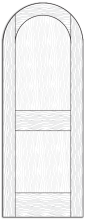 Style 8610- Custom Solid Wood Interior Doors