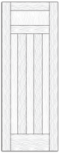 Style 8615- Custom Solid Wood Interior Doors